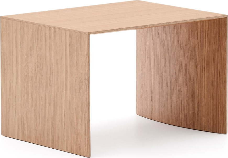 Odkládací stolek v dekoru dubu 40x55 cm Litto – Kave Home Kave Home