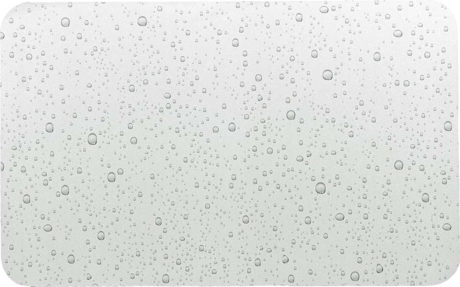 Světle šedá koupelnová předložka 50x80 cm Splash – douceur d'intérieur Douceur d intérieur