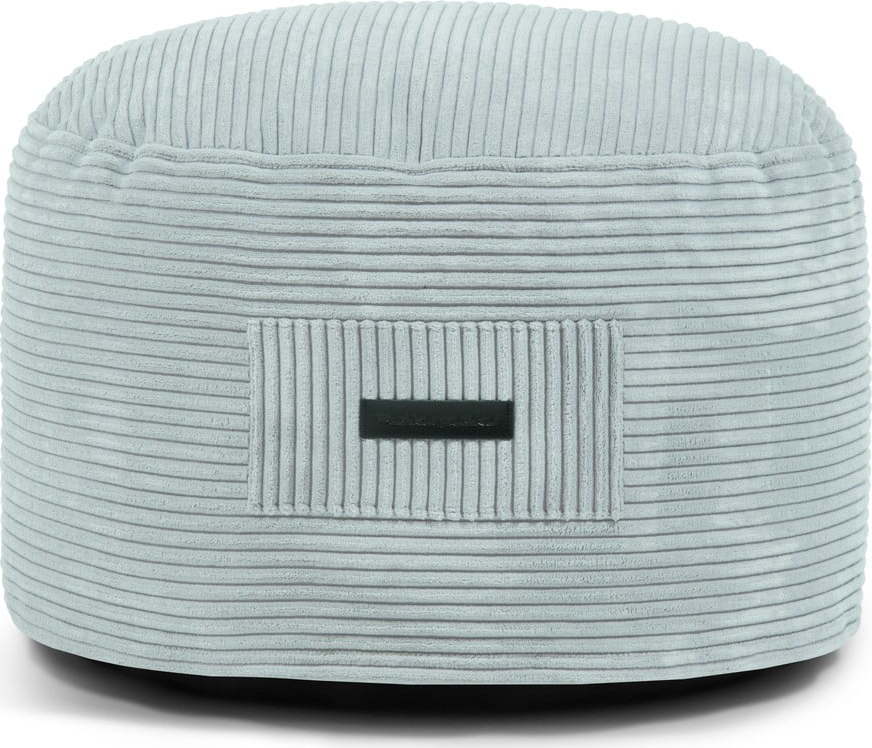 Manšestrový taburet v mentolové barvě Om 60 – SLOWDOWN SLOWDOWN