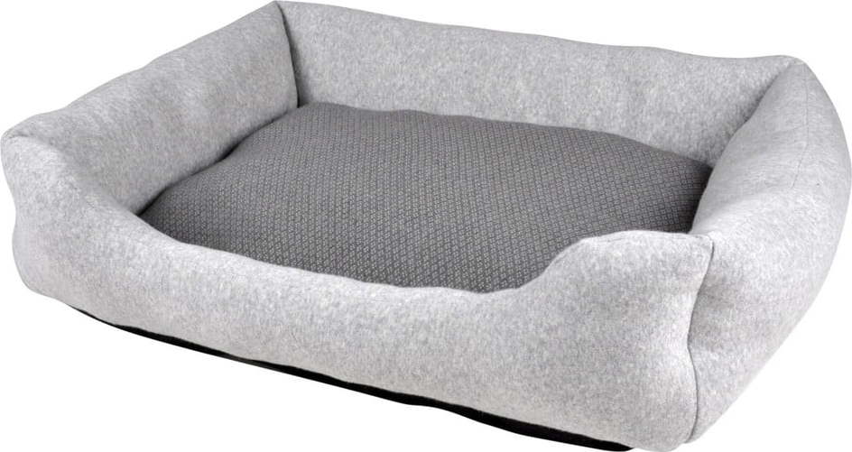 Světle šedý pelíšek pro psa 70x58 cm Graphene – Love Story Love Story
