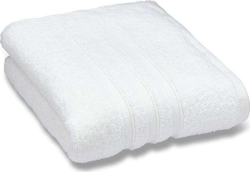 Bílá froté bavlněná osuška 70x120 cm Zero Twist – Catherine Lansfield Catherine Lansfield