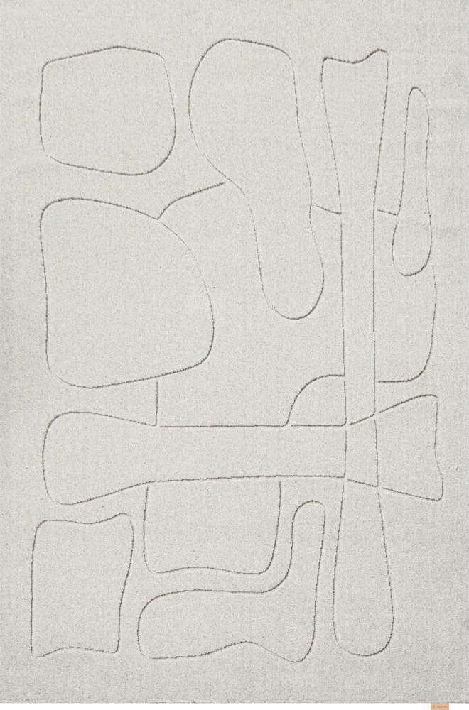 Světle šedý vlněný koberec 200x300 cm Morphic – Agnella Agnella
