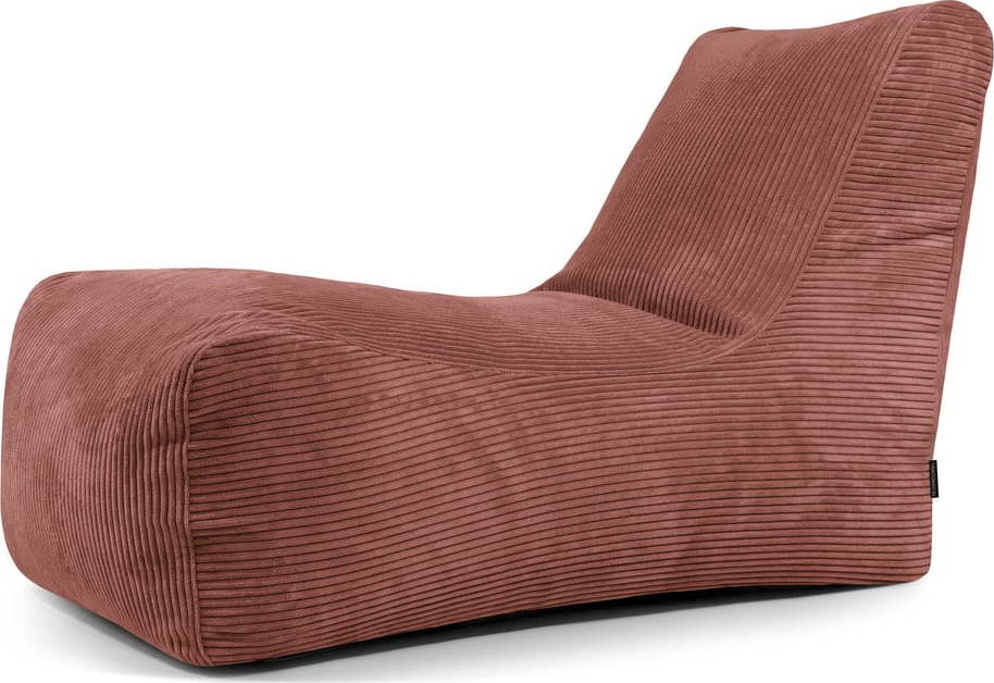 Manšestrový sedací vak v cihlové barvě Lounge – SLOWDOWN SLOWDOWN