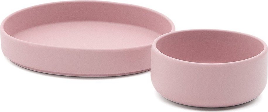 Silikonová dětská jídelní sada 2 ks Lili – Kave Home Kave Home