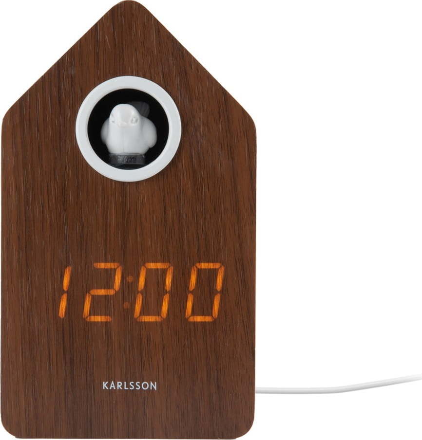 Digitální budík Cuckoo LED – Karlsson Karlsson