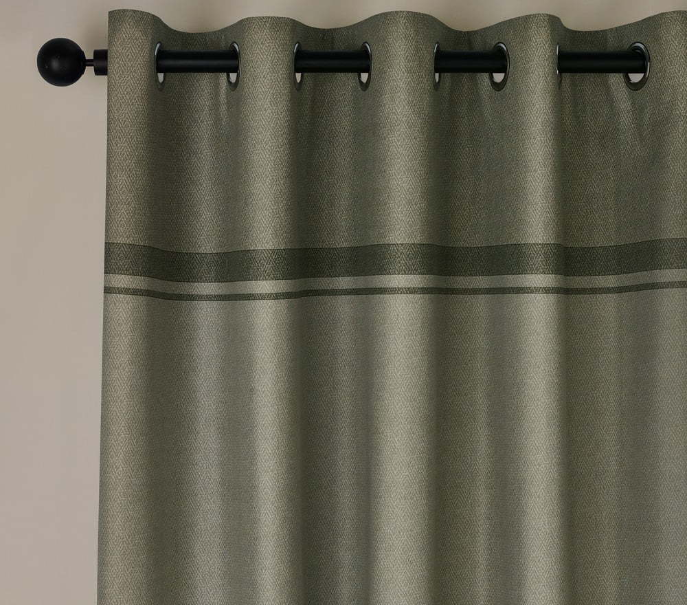 Zelené závěsy v sadě 2 ks 117x183 cm Melville – Catherine Lansfield Catherine Lansfield