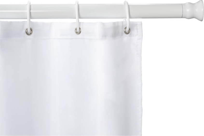 Bílá tyč na sprchový závěs 110 - 185 cm – Wenko WENKO