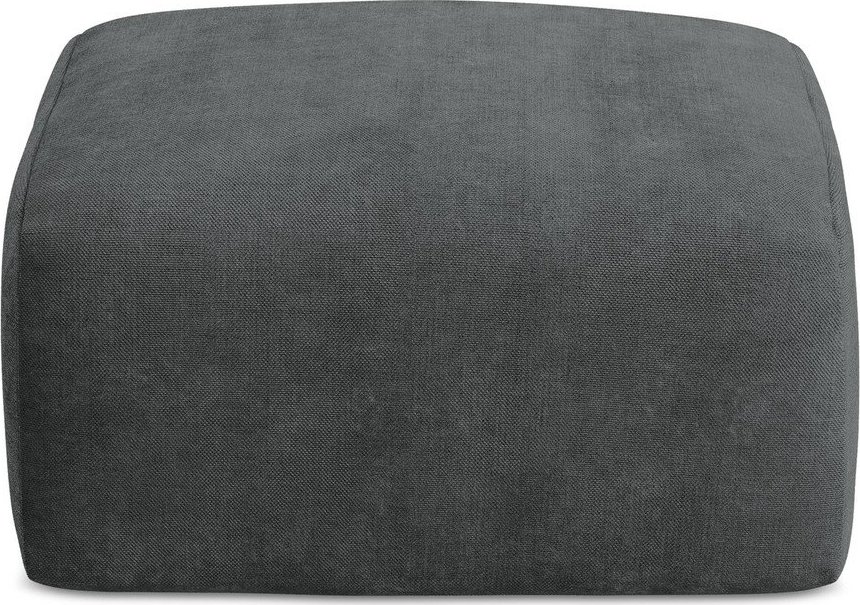 Tmavě šedá žinylková podnožka Leila – Makamii Makamii