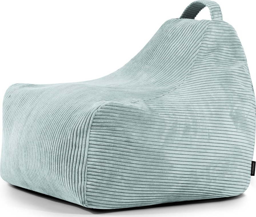 Manšestrový dětský sedací vak v mentolové barvě Game Amuse – SLOWDOWN SLOWDOWN