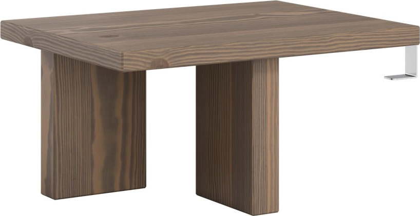 Hnědý noční stolek z borovicového dřeva Japan – Karup Design Karup