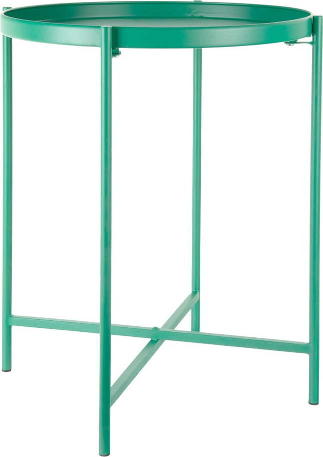 Kovový kulatý odkládací stolek ø 40 cm Meseta – Leitmotiv Leitmotiv