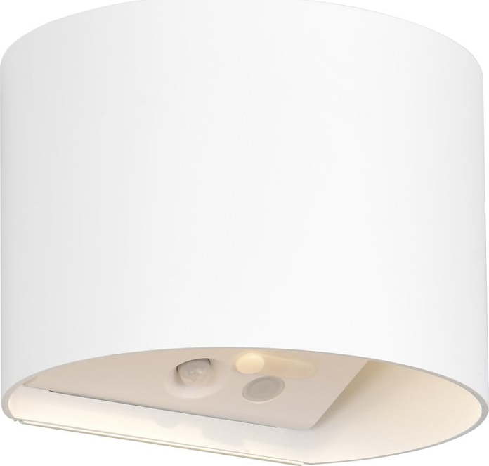 LED nástěnné venkovní svítidlo se senzorem pohybu na USB (výška 10 cm) Genie – Trio TRIO