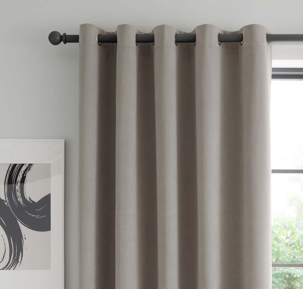 Šedé zatemňovací závěsy v sadě 2 ks 117x183 cm Wilson – Catherine Lansfield Catherine Lansfield