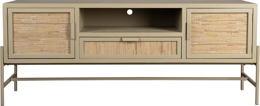 Béžový TV stolek z jedlového dřeva 148x60x38 cm Yasu – Dutchbone Dutchbone