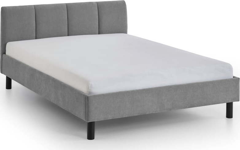 Šedá čalouněná jednolůžková postel bez roštu 120x200 cm Joker – Meise Möbel Meise Möbel