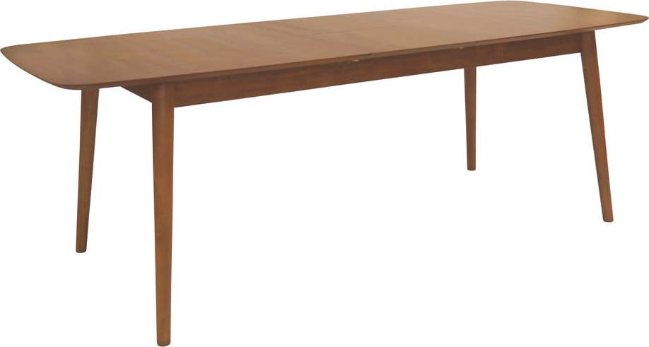 Rozkládací jídelní stůl s přídavnou deskou v dekoru ořechu 90x180 cm Montreux – Actona Actona