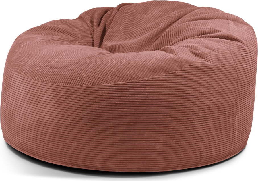 Manšestrový sedací vak v cihlové barvě Om 135 – SLOWDOWN SLOWDOWN