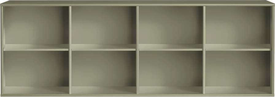 Khaki závěsná knihovna 176x61x42 cm Mistral – Hammel Furniture Hammel Furniture