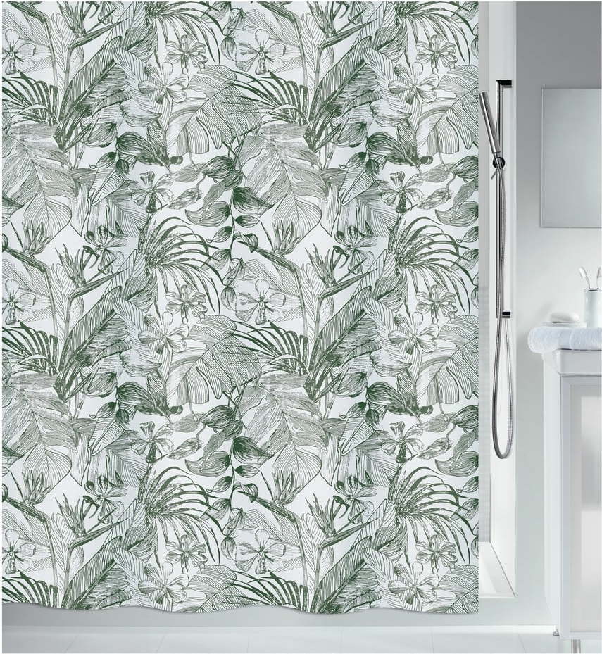 Sprchový závěs 180x200 cm Tropic – Spirella SPIRELLA