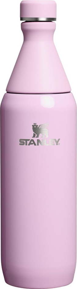 Růžová termoláhev z nerezové oceli 600 ml All Day Slim Bottle Cherry Blossom Gloss – Stanley Stanley