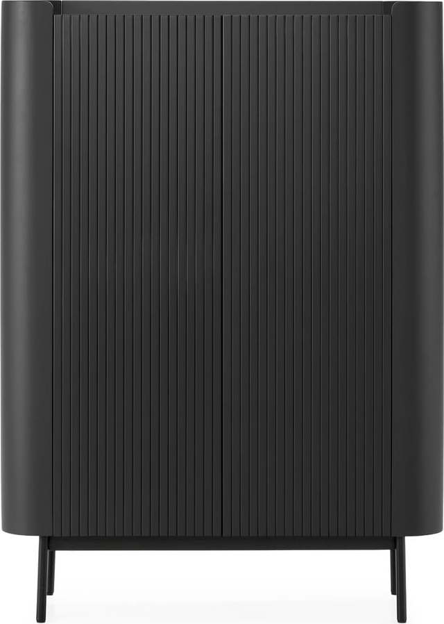 Černá skříňka 100x140x40 cm Willa – MOME Mome