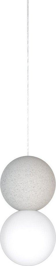 Šedé závěsné svítidlo SULION Creta