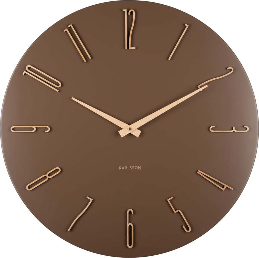 Nástěnné hodiny ø 60 cm Esmerado – Karlsson Karlsson