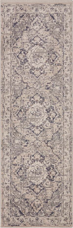 Šedobéžový běhoun 80x200 cm Terrain Designer Sand – Hanse Home Hanse Home