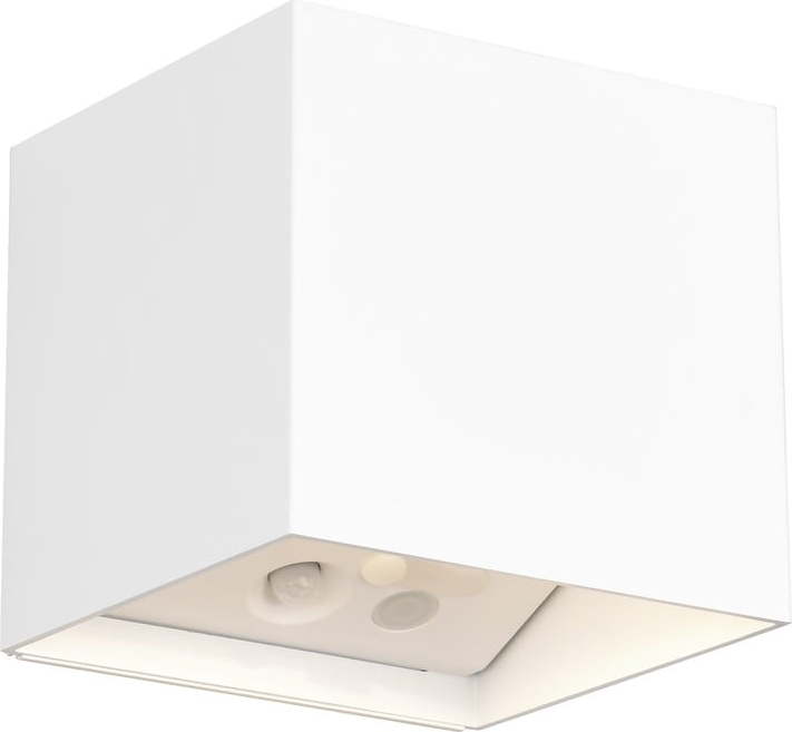LED nástěnné venkovní svítidlo se senzorem pohybu na USB (výška 10 cm) Genie – Trio TRIO
