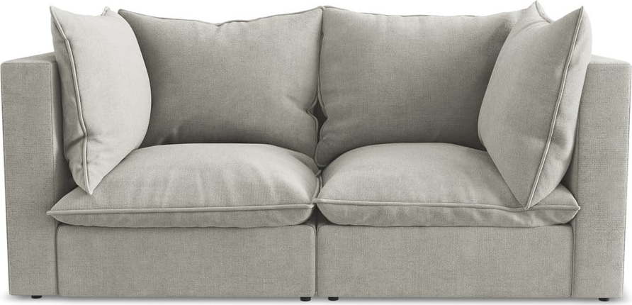 Světle šedá pohovka 180 cm Manao – Makamii Makamii