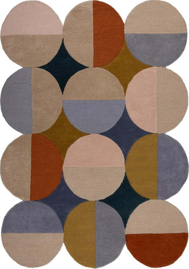 Ručně tkaný vlněný koberec 200x290 cm Mia Ellipse – Flair Rugs Flair Rugs