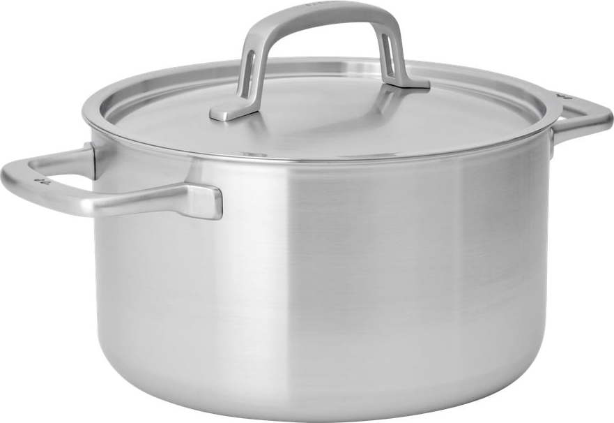 Nerezový kastrol s pokličkou na indukci 5