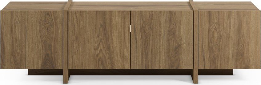 TV stolek v dekoru dubu v přírodní barvě 180x55x35 cm Volia – Marckeric Marckeric