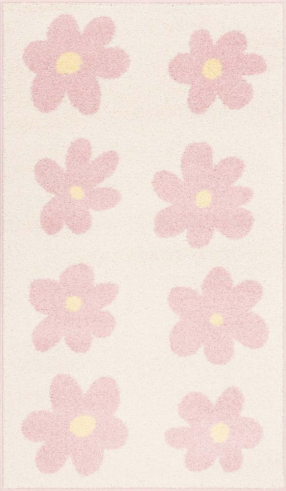 Růžový/slonovinový dětský koberec 160x230 cm Dazzy Rose – FD FD