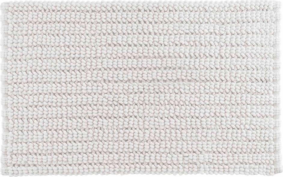 Bílá koupelnová předložka 50x80 cm Voltis – douceur d'intérieur Douceur d intérieur