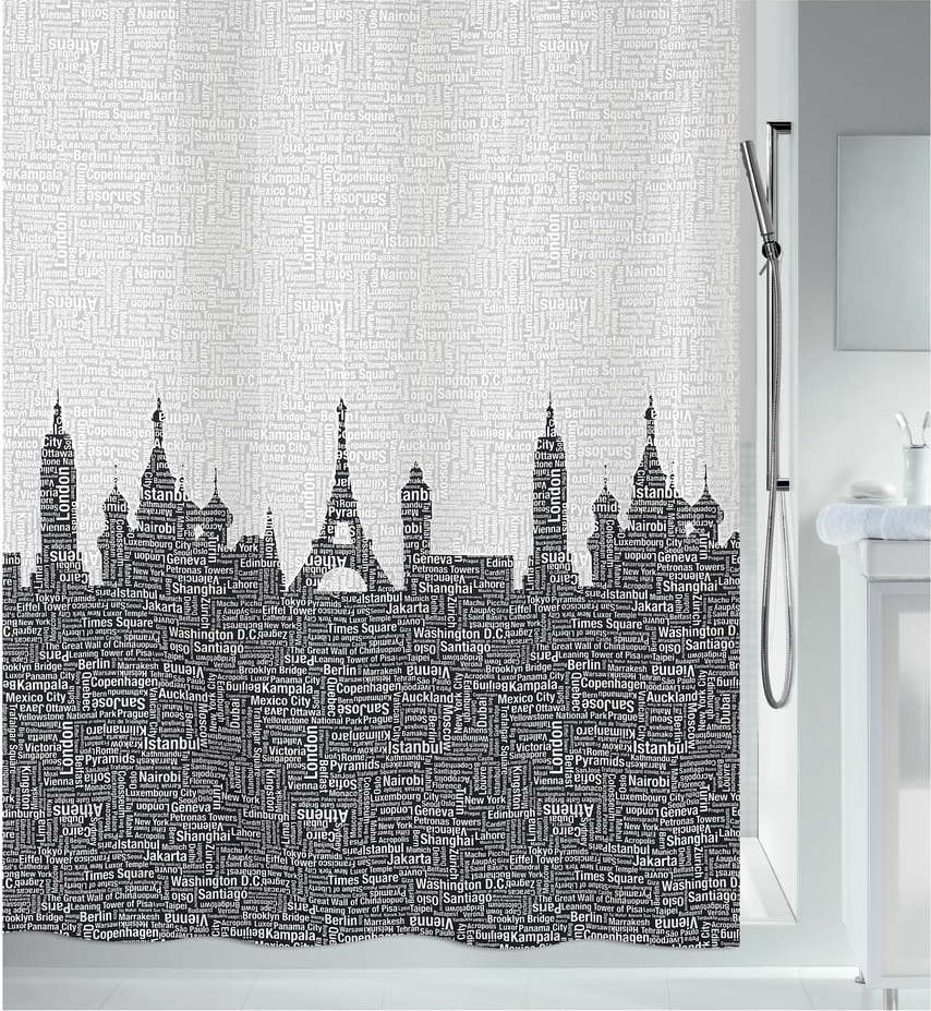 Sprchový závěs 180x200 cm Urban – Spirella SPIRELLA