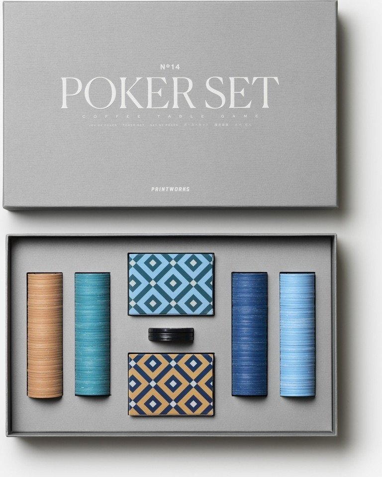 Karetní hra Classic Poker Set – Printworks Printworks