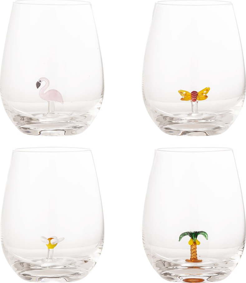 Sklenice v sadě 4 ks 560 ml Misa – Bloomingville Bloomingville