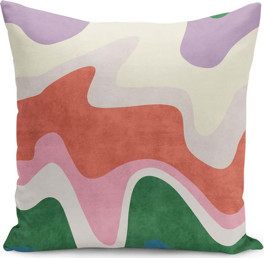 Povlak na polštář 43x43 cm Squiggly Breeze – Mila Home Mila Home