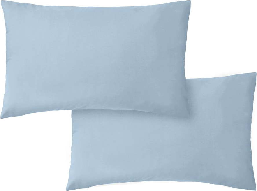 Povlaky na polštáře v sadě 2 ks z bavlněného perkálu 50x75 cm Cotton Percale – Bianca Bianca