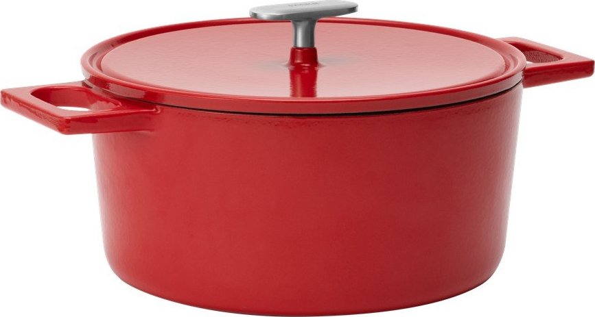 Litinový kastrol s pokličkou na indukci 5