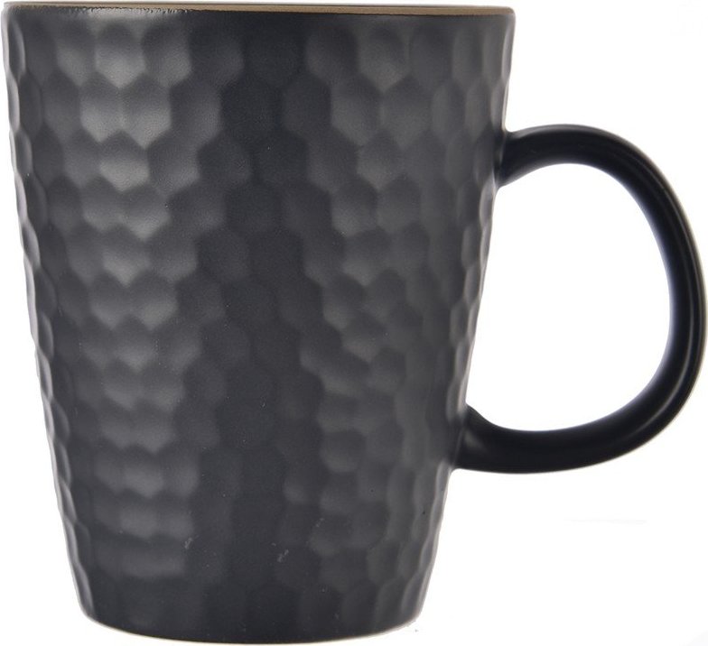 Černý keramický hrnek 420 ml Tea Time – Orion Orion