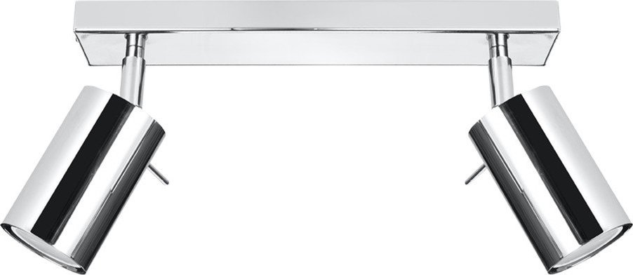 Kovové bodové svítidlo ve stříbrné barvě 6x30 cm Etna – Sollux Sollux