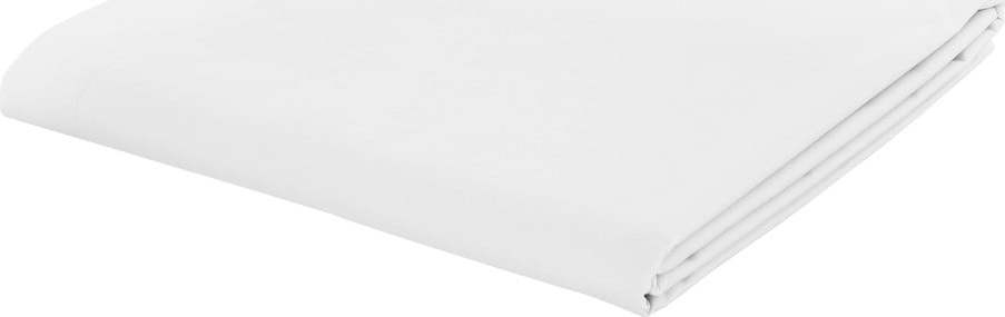 Bílé perkálové prostěradlo 230x260 cm Easy Iron Percale – Catherine Lansfield Catherine Lansfield