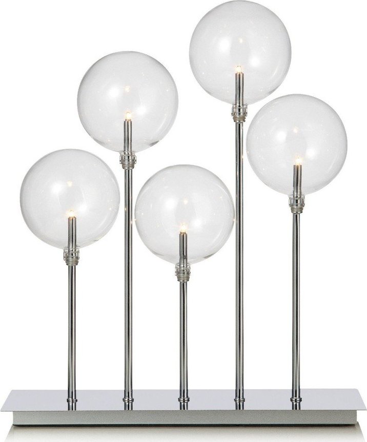 Svícen ve stříbrné barvě Markslöjd Master