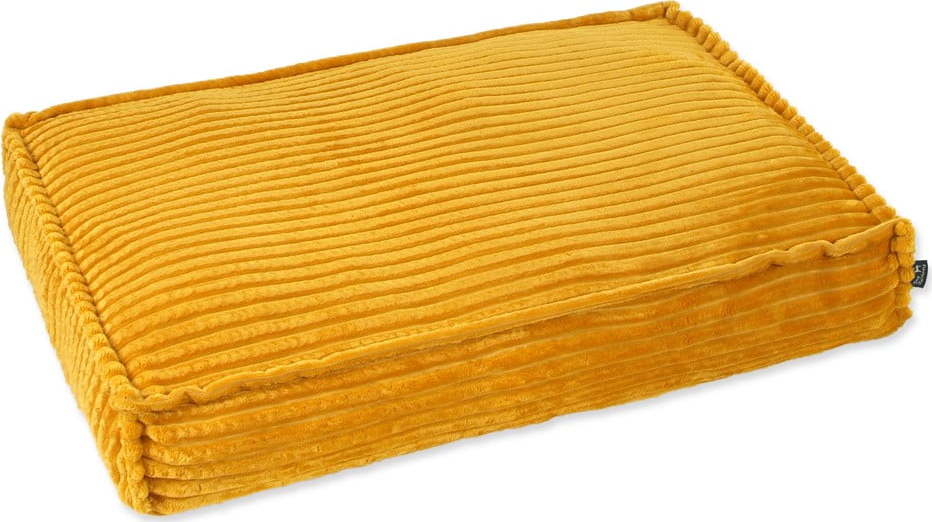 Matrace pro psa v hořčicové barvě 80x50 cm Dog Fantasy Stripe – Plaček Pet Products Plaček Pet Products