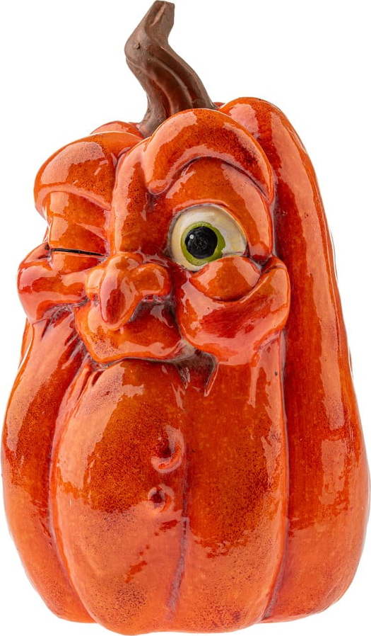 Keramický svícen s haloweenským motivem Pumpkin – Dakls Dakls