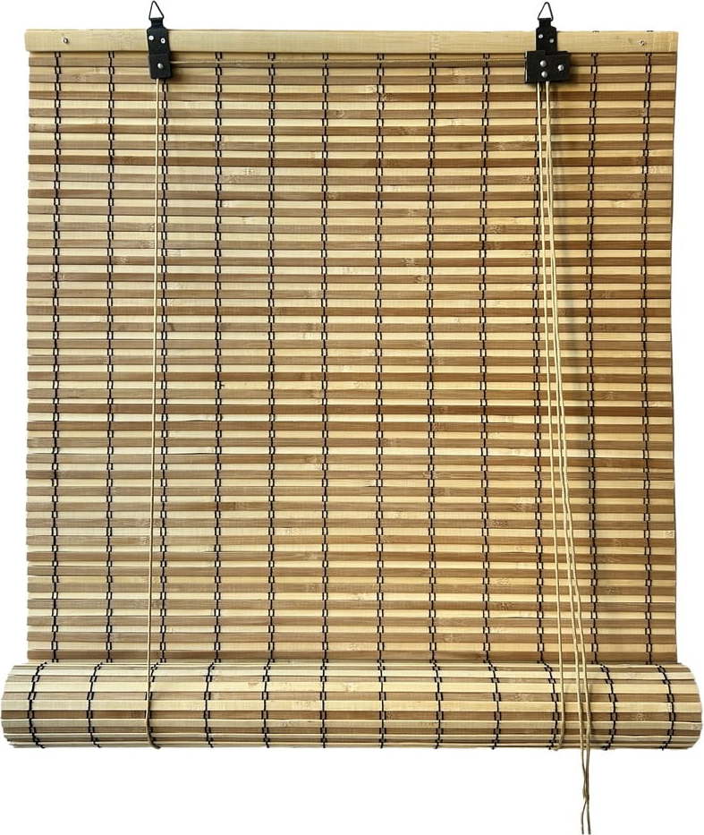 Bambusová roleta v přírodní barvě 120x160 cm Java – Gardinia Gardinia