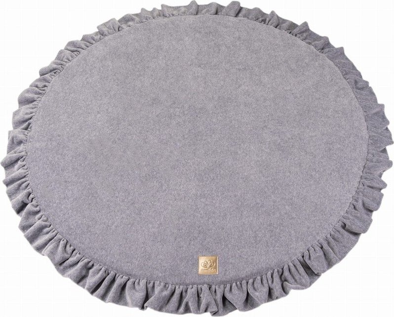 Šedá dětská hrací podložka ø 100 cm – Meowbaby MeowBaby