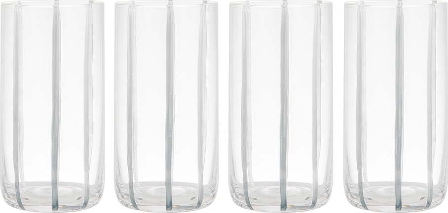 Sklenice v sadě 4 ks 450 ml Stripe – Ladelle Ladelle